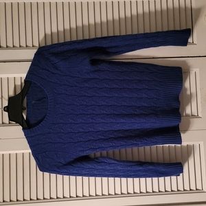 Royal Blue Falls Creek Sweater